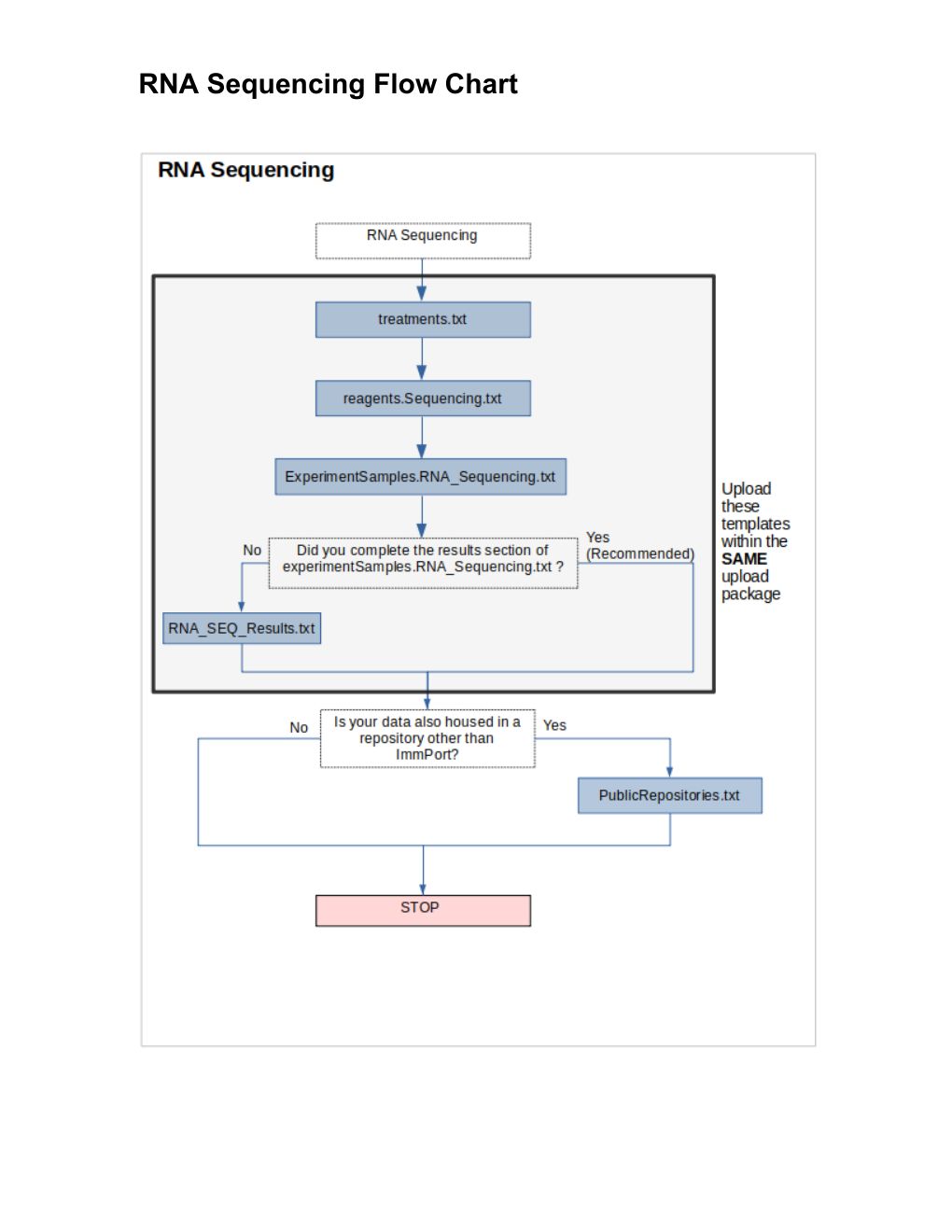RNA Sequencing flow chart